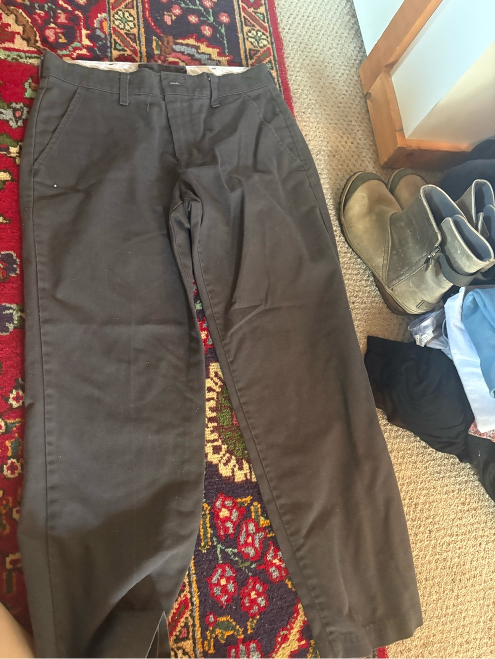 Vintage Brown Men's Chino Pants